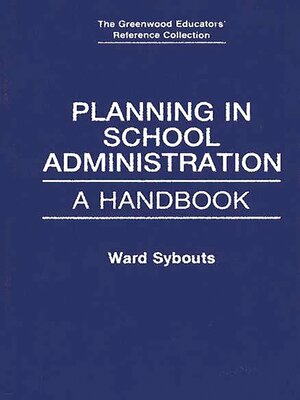 cover image of Planning in School Administration